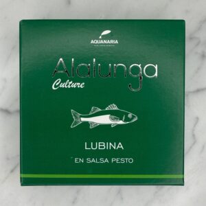 Lubina en Salsa Pesto