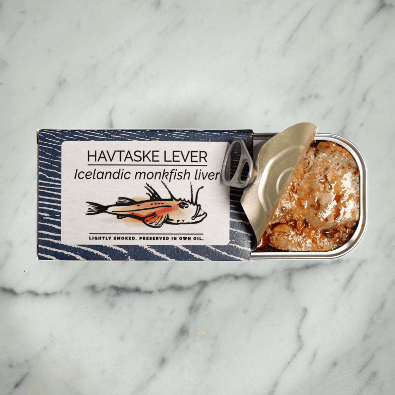 IJslandse Zeeduivel lever van Fangst