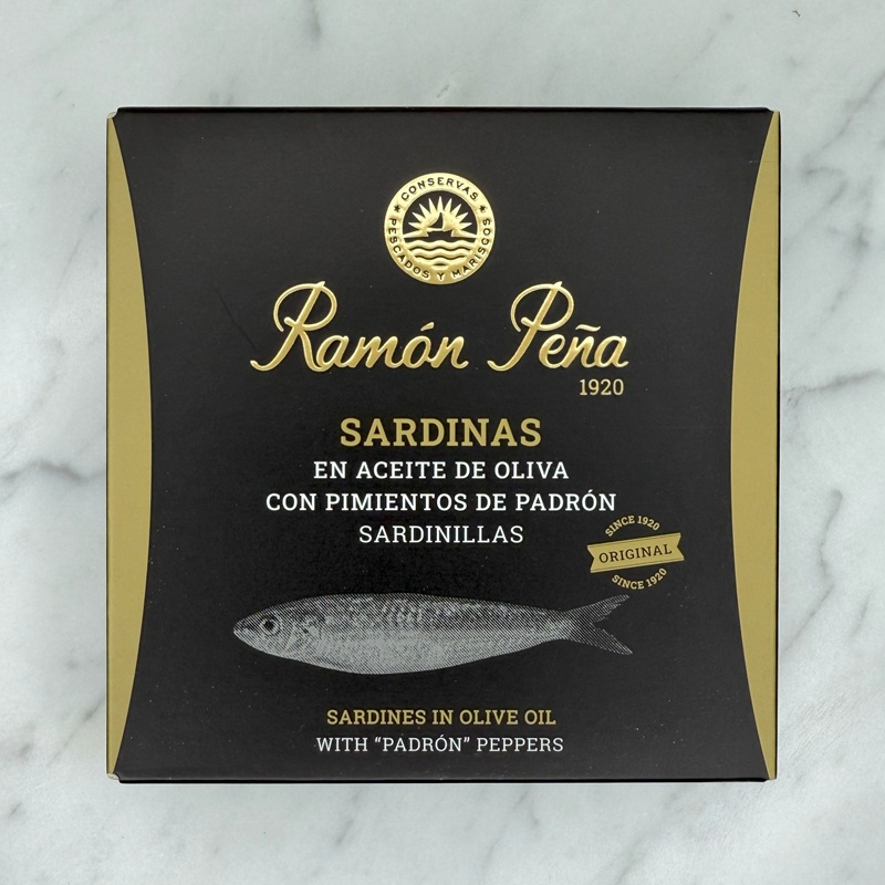 Sardines met Padron paprika van Ramon Peña