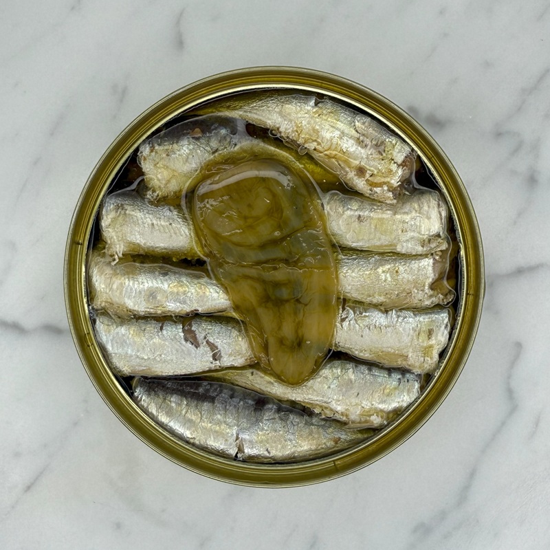 Sardines met Padron paprika van Ramon Peña